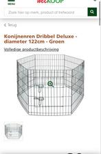 Konijnenren (welkoop) - 1 keer gebruikt., Dieren en Toebehoren, Knaagdieren en Konijnen | Hokken en Kooien, Konijn, 110 cm of meer