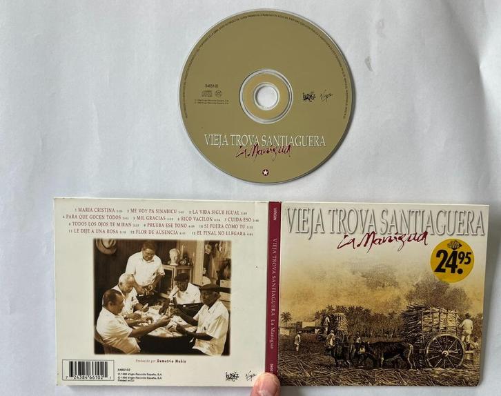 CD - Vieja Trova Santiaguera - La Manigua, Cd's en Dvd's, Cd's | Wereldmuziek, Zo goed als nieuw, Aziatisch, Verzenden