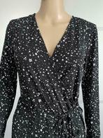 E654 Nieuw Michael Kors mt. S=36 overslag-jurkje jurk zwart, Kleding | Dames, Jurken, Michael Kors, Zwart, Nieuw, Ophalen of Verzenden