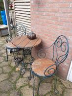 Sierlijke tuinset, Tuin en Terras, Tuinsets en Loungesets, Ophalen of Verzenden, Zo goed als nieuw, Overige materialen, 2 zitplaatsen