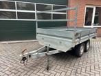 Ongeremde plateau aanhanger/ 255x155/ btw, Ophalen of Verzenden, Zo goed als nieuw