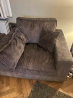Loveseat grijs, Huis en Inrichting, Ophalen, Tweepersoons, 75 tot 100 cm, Zo goed als nieuw