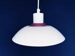 Vintage Scandinavische lamp met kleuraccent, Huis en Inrichting, Lampen | Hanglampen, Minder dan 50 cm, Gebruikt, Ophalen of Verzenden