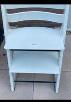 Stokke Tripp Trapp Stoel - Wit, Ophalen, Gebruikt, Meegroeistoel, Aanschuifbaar