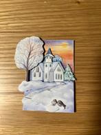 3d plaatje kerst kant en klaar, Ophalen of Verzenden, Nieuw, Kerst, Knipvel