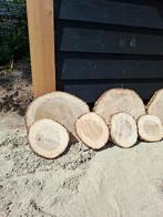 Boomstamschijven eiken hout ca 25 of 40 cm doorsnee, Ophalen of Verzenden, Eiken, Minder dan 200 cm, Plank