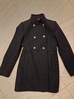 Zwarte mantel jas dames - ZARA, Maat 38/40 (M), Ophalen of Verzenden, Zo goed als nieuw, Zara