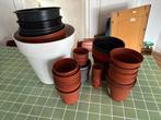 Plastic Kweekpotten / Plantenpotten - Diverse Soorten, Tuin en Terras, Bloempotten, Kunststof, Gebruikt, Rond, Ophalen of Verzenden