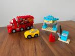 Lego Duplo Cars Flo's Cafe 10846, Ophalen of Verzenden, Zo goed als nieuw, Complete set, Duplo