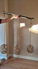Hanglampen van rotan, Huis en Inrichting, Ophalen, Gebruikt, Overige materialen, Minder dan 50 cm