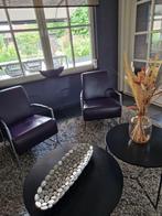 fauteuils, Huis en Inrichting, Fauteuils, Ophalen, Zo goed als nieuw, 50 tot 75 cm, Leer