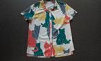 Mooie blouse met katten print, poezen. In vrolijke kleuren, Kleding | Dames, Ophalen of Verzenden, Zo goed als nieuw, Maat 38/40 (M)