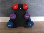 Dumbbel set, Sport en Fitness, Fitnessmaterialen, Ophalen, Zo goed als nieuw