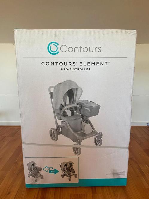 Contours Element 1-to-2 Stroller (met originele doos), Kinderen en Baby's, Kinderwagens en Combinaties, Nieuw, Overige merken