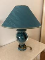 Tafellamp groen klassiek 2 stuks, Huis en Inrichting, Lampen | Tafellampen, Zo goed als nieuw, 50 tot 75 cm, Ophalen