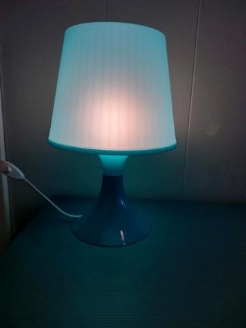 Vintage Ikea Lampan tafellamp turquoise zgan beschikbaar voor biedingen