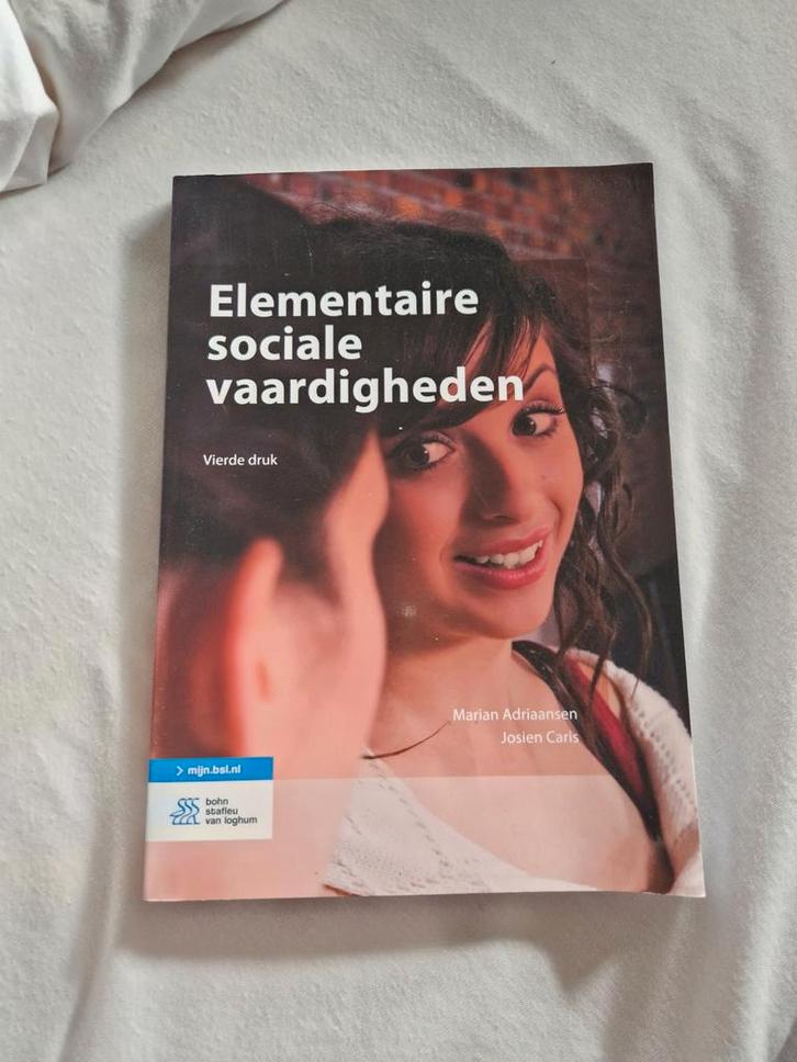 Elementaire sociale vaardigheden - 4e druk, Boeken, Studieboeken en Cursussen, Gelezen, HBO, Gamma, Ophalen of Verzenden