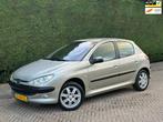 Peugeot 206 1.4-16V /LEER/AIRCO/APKNIEUW/RIJDTGOED/, Voorwielaandrijving, 4 cilinders, Lederen bekleding, Bedrijf