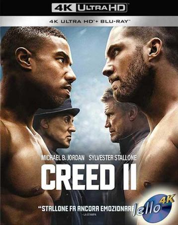 Blu-ray 4K: Creed 2 (Michael B. Jordan, Sylvester Stallone)I beschikbaar voor biedingen
