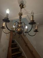 Klassieke Koperen Kroonluchter, Ophalen, Gebruikt, Metaal