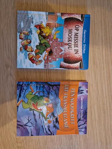 Geronimo Stilton boeken per stuk 2 euro. beschikbaar voor biedingen