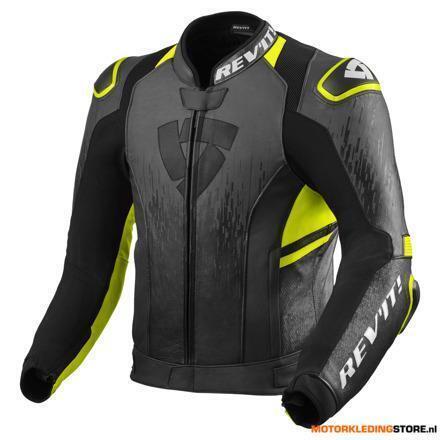 REVIT! Jacket Quantum 2, Antraciet-Geel, Motoren, Kleding | Motorkleding, Nieuw met kaartje, Ophalen of Verzenden