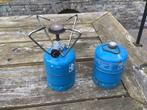 Camping Gaz brander met extra gasfles, Caravans en Kamperen, Ophalen of Verzenden, Gebruikt