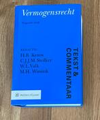 Vermogensrecht tekst en commentaar 9e druk, Boeken, Ophalen of Verzenden, Krans, E.A., Zo goed als nieuw, WO