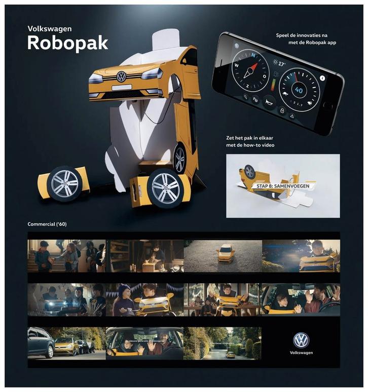 Volkswagen Robopak Roboboy verkleedpak transformer, Auto diversen, Overige Auto diversen, Ophalen