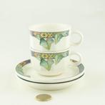 2 x kop en schotel Villeroy and Boch Pasadena, Ophalen of Verzenden, Zo goed als nieuw, Villeroy and Boch, Overige stijlen