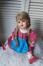 Antieke pop, koenich & wernicke meisje, Ophalen, Gebruikt, Pop