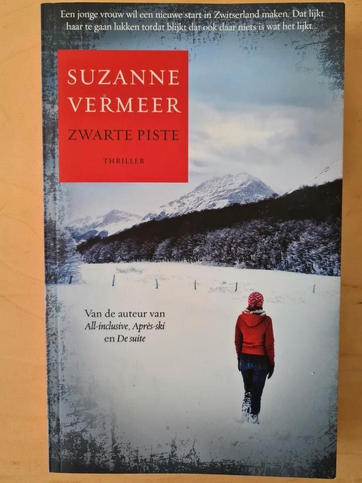 Suzanne Vermeer - Zwarte piste, Boeken, Thrillers, Zo goed als nieuw, Nederland, Ophalen of Verzenden