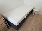 Boxspring 90x200, Ophalen, 90 cm, Eenpersoons, Zo goed als nieuw