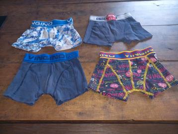 4 mooie stoere boxershorts vingino maat xs 104-116 beschikbaar voor biedingen