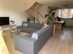 Montel Bloq losse elementenbank grijs + poef, Ophalen, Gebruikt, 300 cm of meer, 75 tot 100 cm