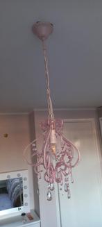 Meisjes hanglamp kroonluchter, Huis en Inrichting, Lampen | Kroonluchters, Ophalen, Zo goed als nieuw, Kunststof, Klassiek