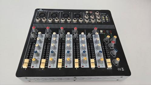 Devine MX-6 PA en studio mixer, Muziek en Instrumenten, Mengpanelen, Zo goed als nieuw, 5 tot 10 kanalen, Microfooningang, Ophalen of Verzenden
