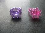 Ringetjes, NIEUW!!! (0181), Kunststof, Paars, Nieuw, Ophalen of Verzenden