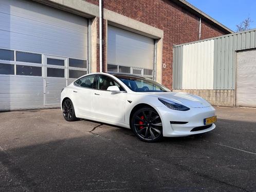 TESLA MODEL 3 PERFORMANCE AWD LONG RANGE, Auto's, Tesla, Bedrijf, Model 3, ABS, Achteruitrijcamera, Adaptieve lichten, Adaptive Cruise Control