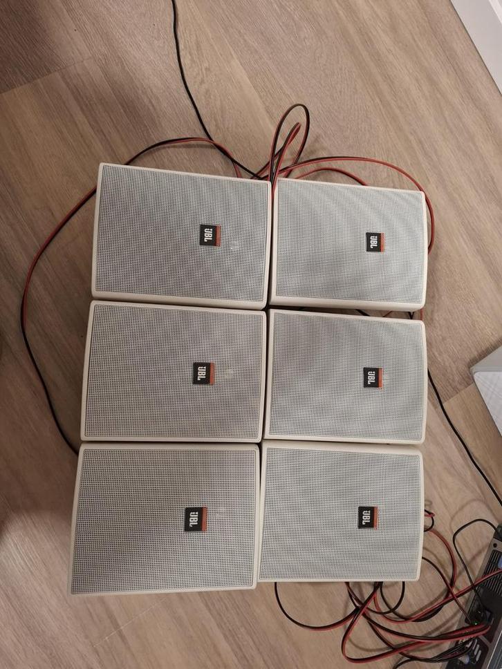 JBL Control 25 Speakers - Set van 6, Audio, Tv en Foto, Luidsprekers, Gebruikt, Front, Rear of Stereo speakers, Minder dan 60 watt