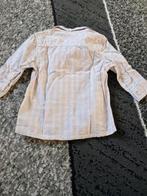 Wit gekleurd geblokt overhemd Maat 74 h, Kinderen en Baby's, Babykleding | Maat 74, Onbekend, Ophalen of Verzenden, Zo goed als nieuw