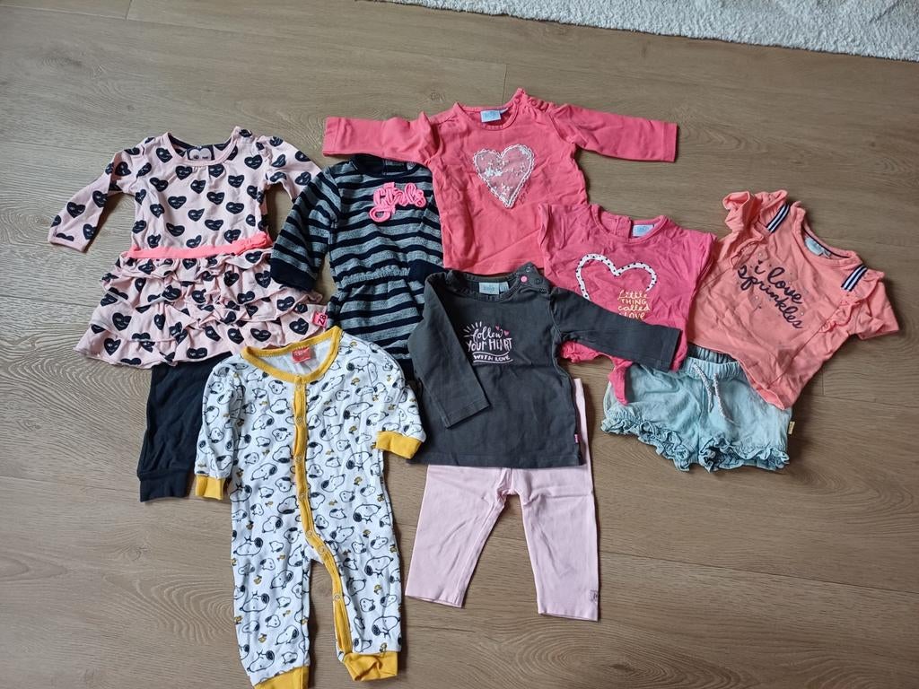 Kledingpakket maat 68 - Meisjeskleding, Kinderen en Baby's, Ophalen of Verzenden, Zo goed als nieuw, Maat 68