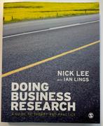 Doing Business Research - Nick Lee, Boeken, Ophalen of Verzenden, Nieuw, Management