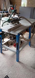 Goedwerkende zaagtafel van Metabo +afzuiging, Doe-het-zelf en Verbouw, Ophalen, Cirkelzaag, Zo goed als nieuw, 30 tot 70 mm