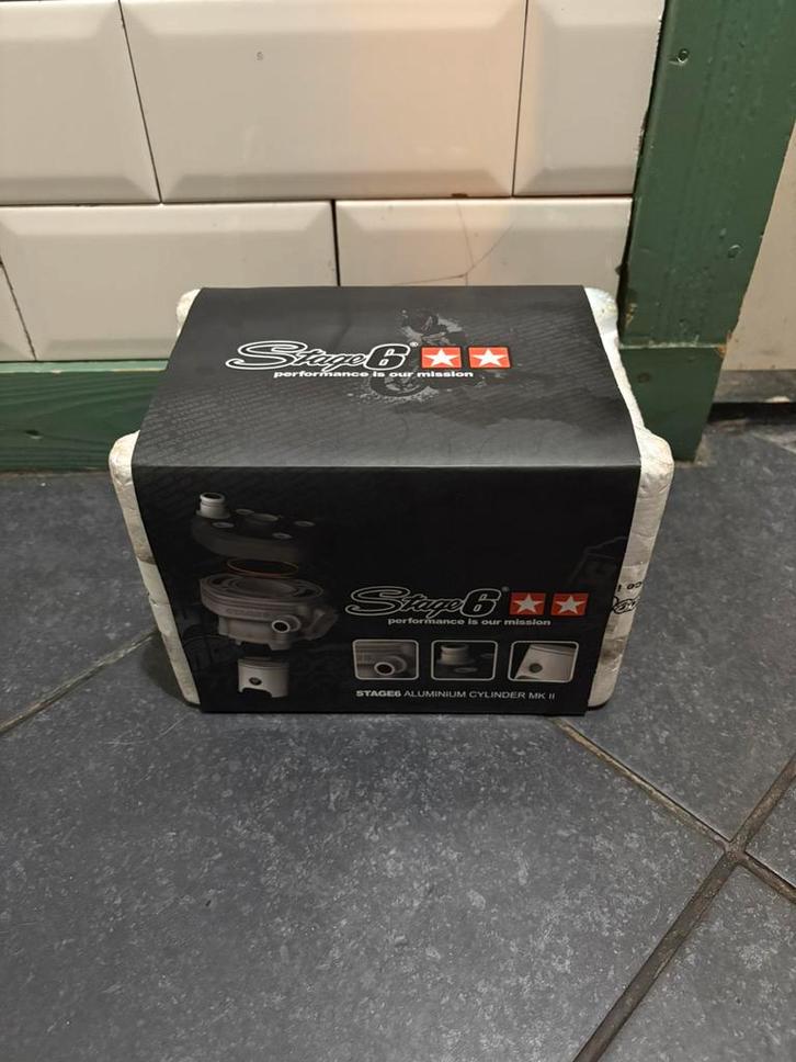 Stage 6 MK2 70cc Cilinder, Fietsen en Brommers, Brommeronderdelen | Scooters, Gebruikt, Piaggio, Cilinder, Ophalen of Verzenden