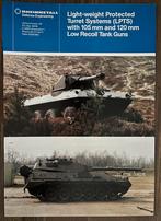 Folder Rheinmetall - LPTS Turret Systems - A4, pp. 4 (1984)., Ophalen of Verzenden, Landmacht, Duitsland