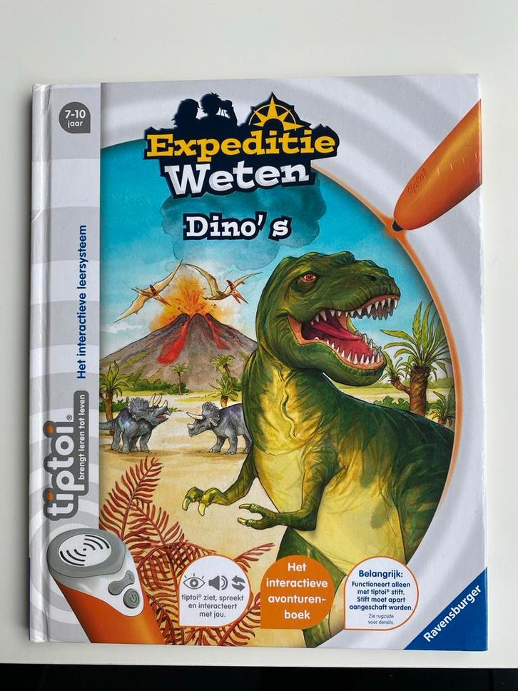 Tiptoi Expeditie Weten Dino's Boek, Boeken, Kinderboeken | Jeugd | onder 10 jaar, Zo goed als nieuw, Non-fictie, Ophalen of Verzenden