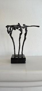 Prachtig Bronzen Beeld marmer voet Corry Ammerlaan h.14 cm., Ophalen of Verzenden