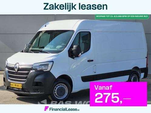 Renault Master 150PK L2H2 LED Airco Cruise Parkeersensoren L, Auto's, Bestelauto's, Bedrijf, Lease, Financial lease, Airconditioning