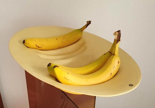 Cor Unum Slingerland bananen fruitschaal aardewerk, Huis en Inrichting, Woonaccessoires | Schalen en Manden, Gebruikt, Rond, Steen of Aardewerk